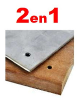 2in1 fúrás keményfába és fémlemezbe